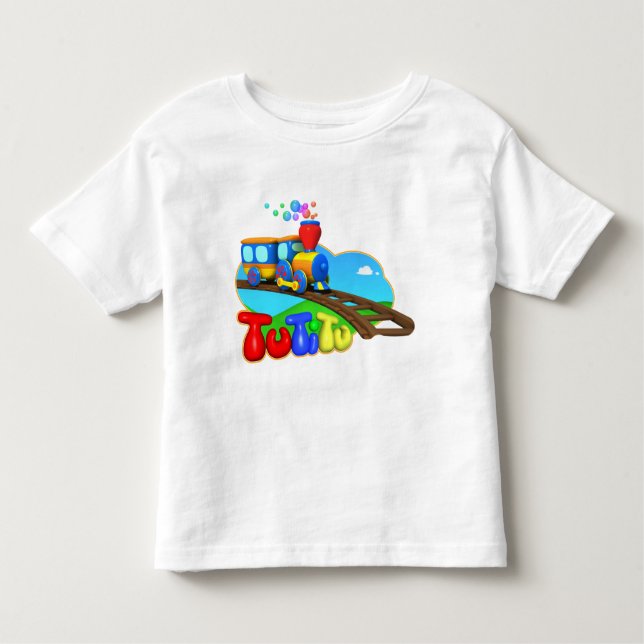 TuTiTu Train Toddler T-Shirt (Front)