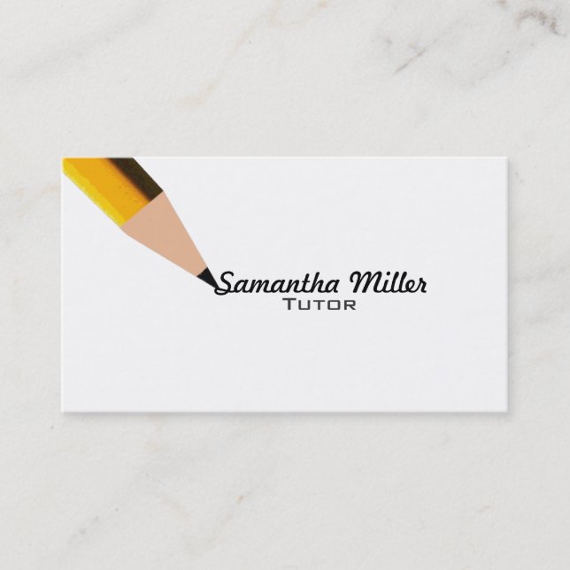 Tutor Business Cards (Front)