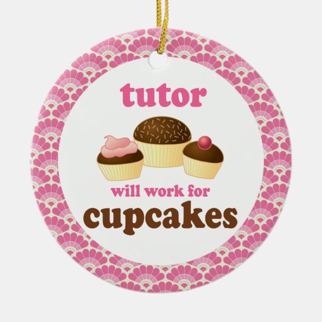 Tutor Gift Ornament (Front)