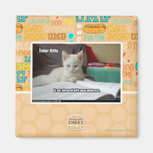 Tutor Kitty Magnet