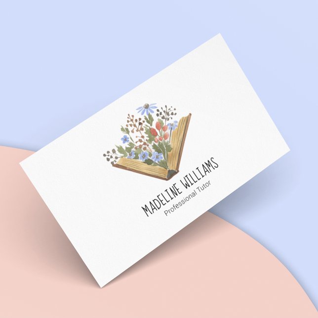 Tutor QR code Business Card (Creator Uploaded)