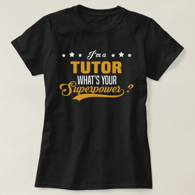 Tutor T-Shirt (Design Front)