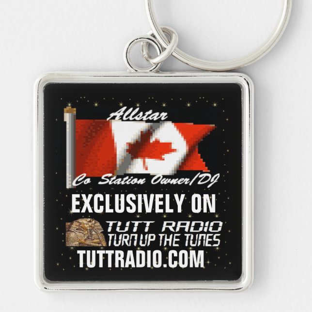 Tutt Radio Allstar Keychain (Front)