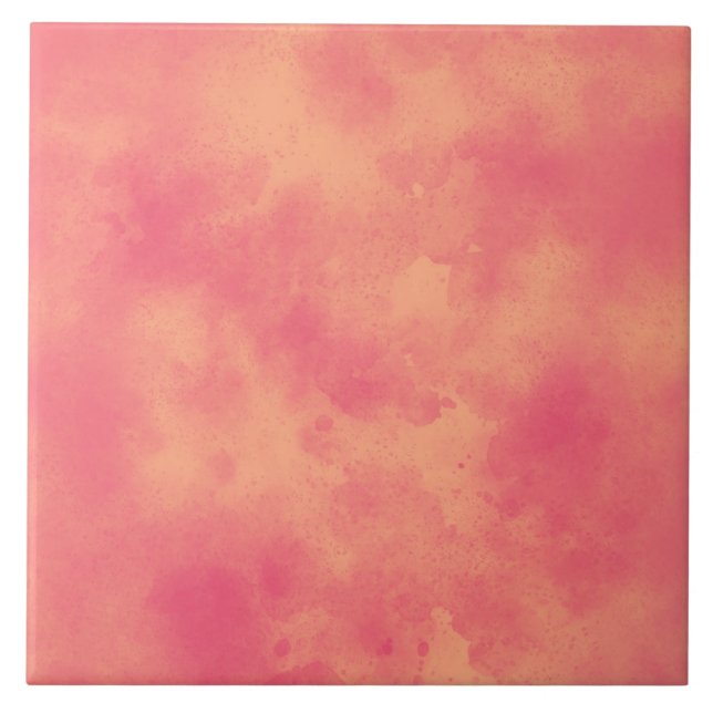 Tutti-Fruity Cloud Effect Ceramic Tile (Front)