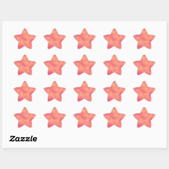 Tutti Fruity  Star Sticker (Sheet)