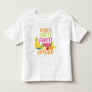 Tutti Frutti Brithday Party Toddler T-Shirt