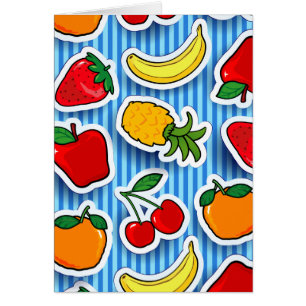 Tutti frutti, card