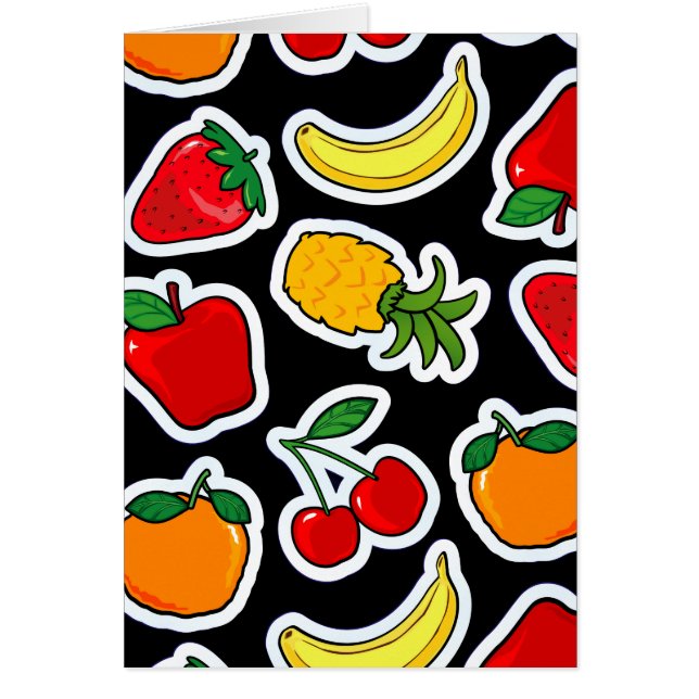 Tutti frutti, card (Front)