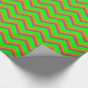 Tutti Frutti Chevron 06-Gift Wrapping Paper