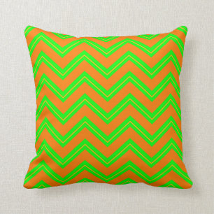 Tutti Frutti Chevron 10-Square Throw Pillow