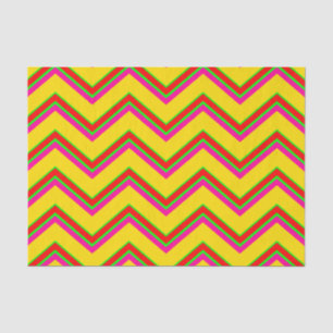Tutti-Frutti Chevron 1-TISSUE WRAPPING PAPER