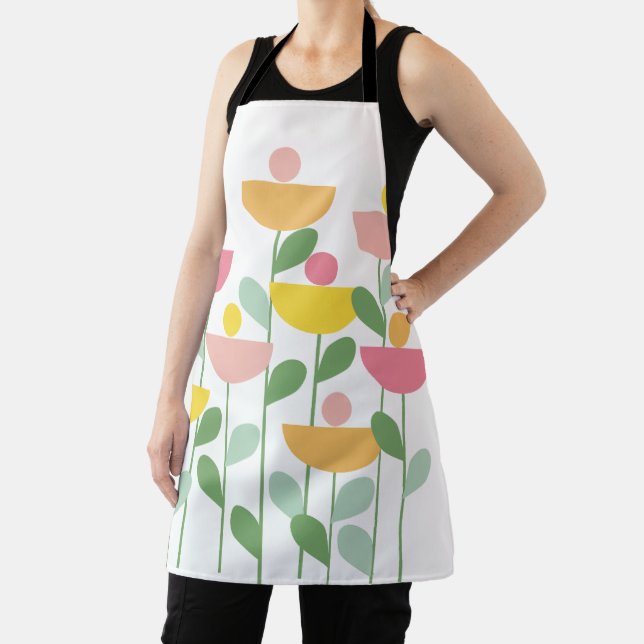 Tutti Frutti Flowers  Apron (Insitu)