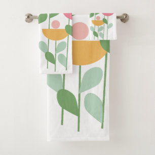 Tutti Frutti Flowers Bath Towel Set