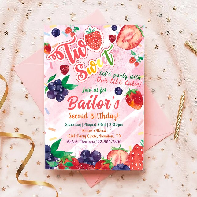 Tutti Frutti | Fruit Party Birthday Invitation (Creator Uploaded)