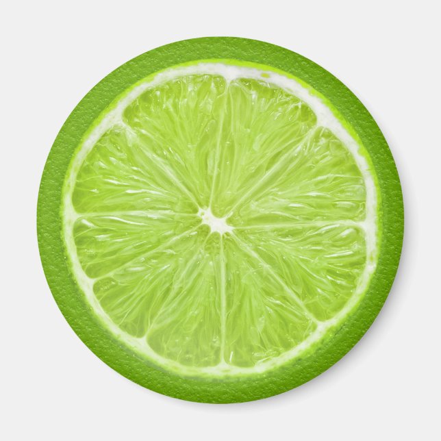 Tutti Frutti Lime Slice Magnet (Front)