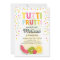 Tutti frutti party invite Tutti frutti birthday