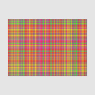 Tutti Frutti PLAID-6-TISSUE WRAPPING PAPER