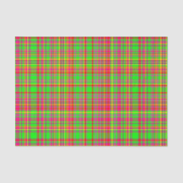 Tutti Frutti PLAID-7-TISSUE WRAPPING PAPER (Front)
