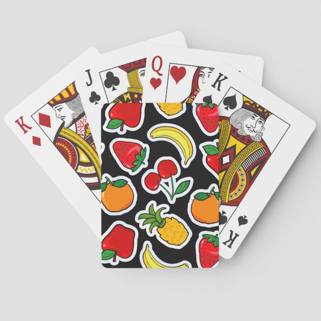 Tutti frutti, play cards (Back)