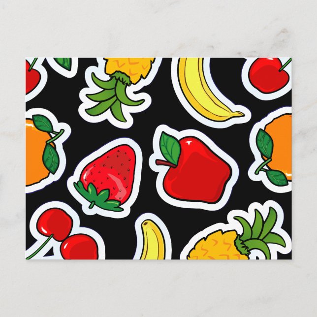 Tutti frutti, postcard (Front)