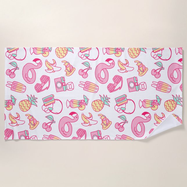 Tutti Tropifrutti – Beach Towel (Front)