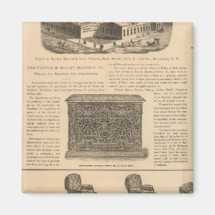 Tuttle and Bailey Manufacturing Company Magnet