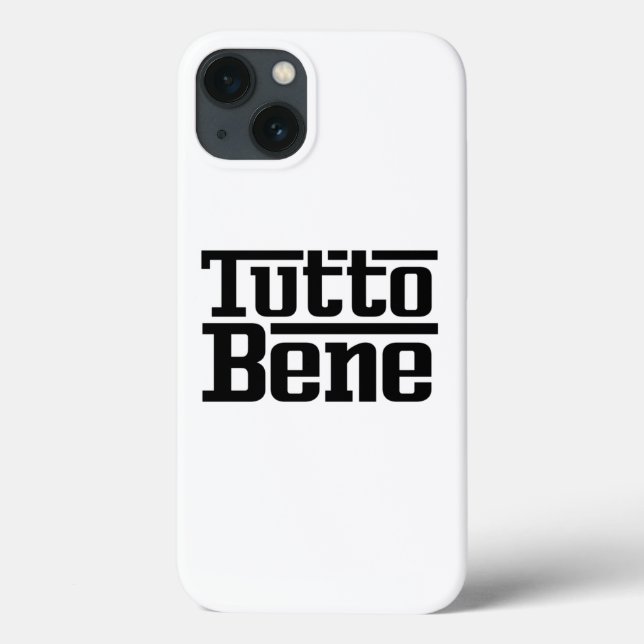 Tutto Bene Case-Mate iPhone Case (Back)