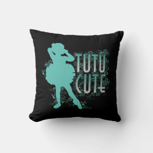 Tutu Cute (aqua) Cushion