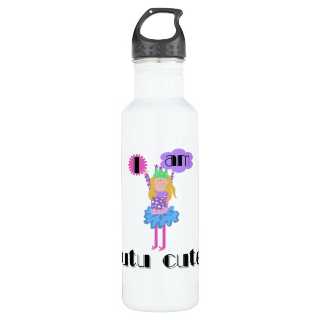 Tutu Cute Ballerina 710 Ml Water Bottle (Front)