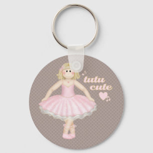 Tutu Cute (Blonde) – Keychain