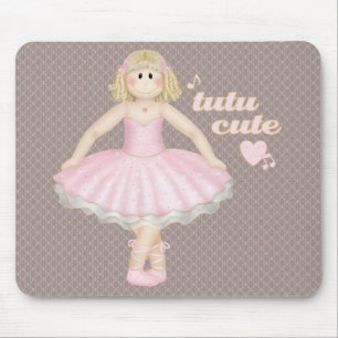 Tutu Cute (Blonde) – Mousepad