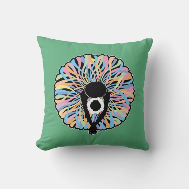 Tutu Elegant (Ballet Dancer) Cushion (Front)