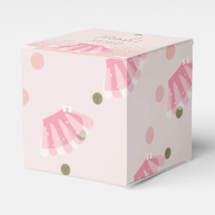  Tutu Girl's Birthday Turning Two Glitter  Pink  Favour Box