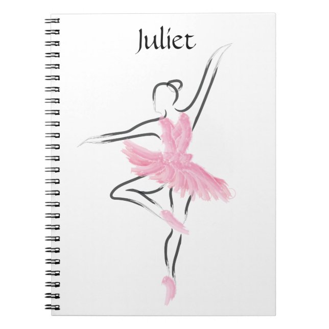 Tutu Love Notebook Juliet (Front)