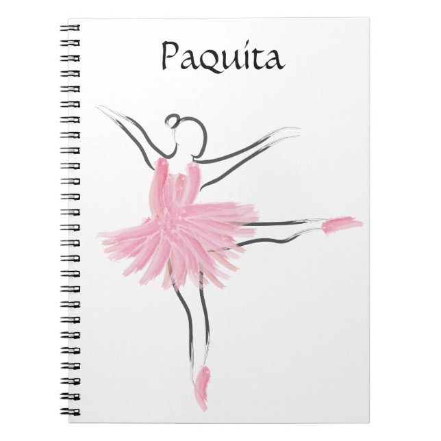 Tutu Love Notebook Paquita (Front)