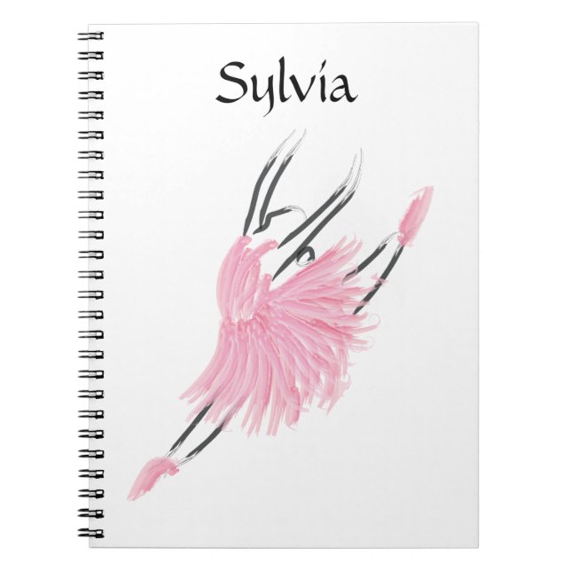 Tutu Love Notebook Sylvia (Front)