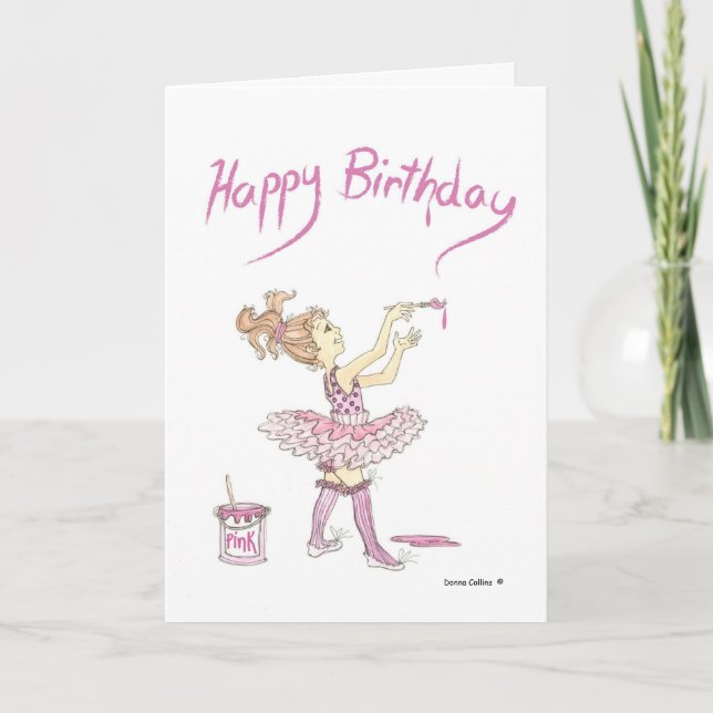 Tutu Mum, Birthday Card (Front)