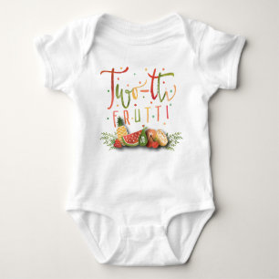 TUTU ONSIE OUTFIT   Two-tti Frutti Birthday Party Baby Bodysuit