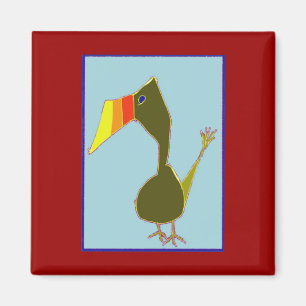 Tutu the Toucan Magnet