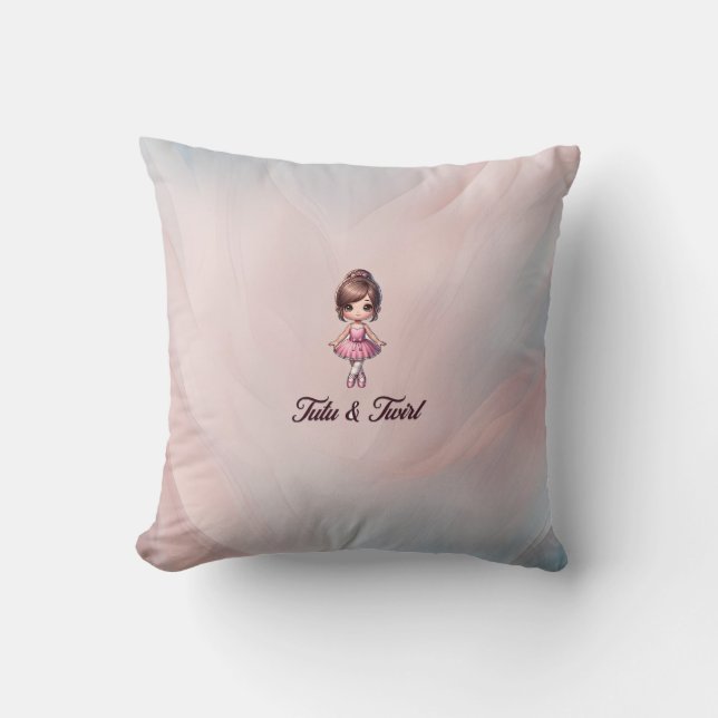 Tutu & Twirl Cushion (Front)