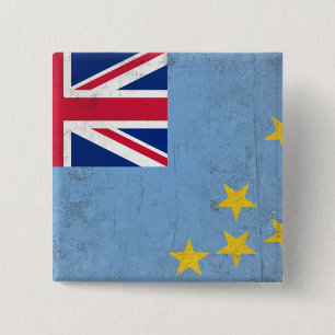 Tuvalu 15 Cm Square Badge