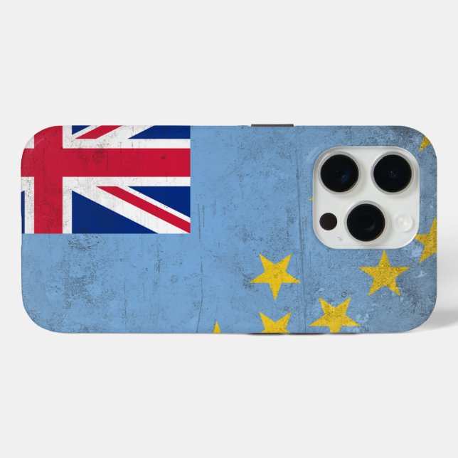 Tuvalu Case-Mate iPhone Case (Back (Horizontal))