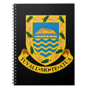 tuvalu emblem notebook