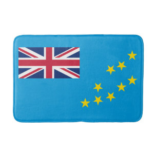 Tuvalu Flag Bath Mat