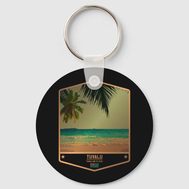 Tuvalu Key Ring (Front)