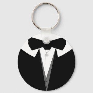 Tux Key Ring