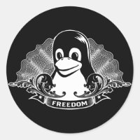 Tux Penguin - (Linux, Open Source, Copyleft, FSF)