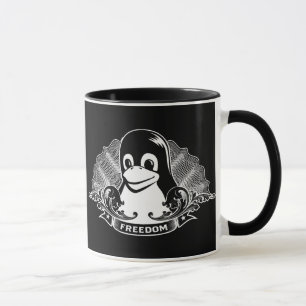 Tux Penguin - (Linux, Open Source, Copyleft, FSF) Mug