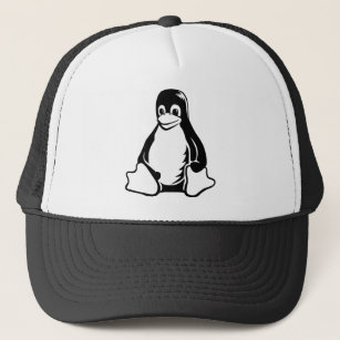 Tux Penguin - (Linux, Open Source, Copyleft, FSF) Trucker Hat