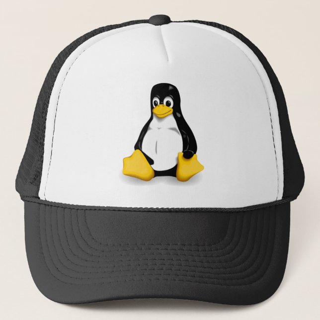 Tux Trucker Hat (Front)